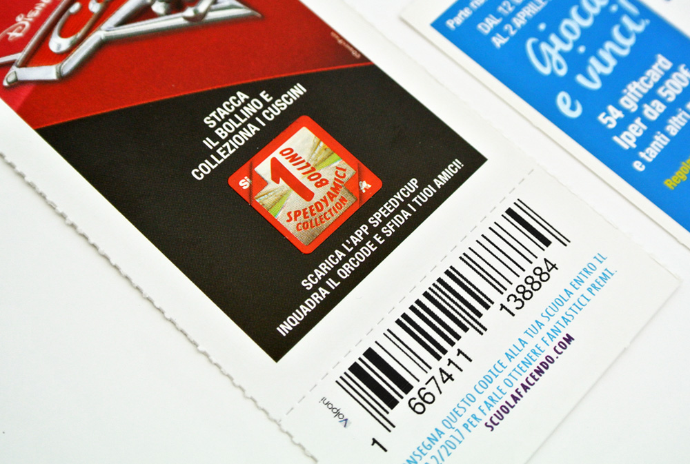 Lavorazioni stampa offset coupon