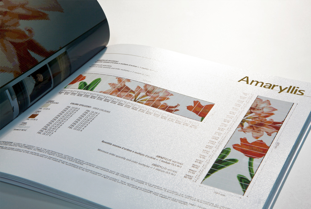 Offset printing processes amaryllis
